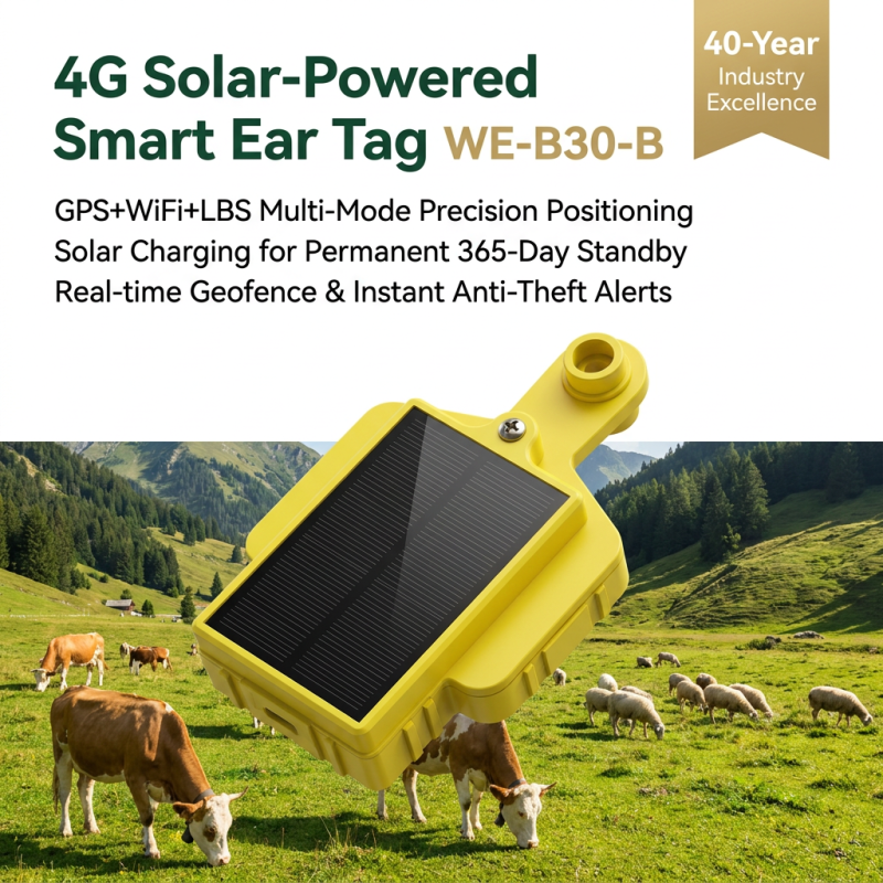 CattleCompass – 4G GPS Cattle Tracking Ear Tag