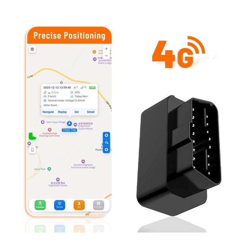 PivotTrack 4G Mini OBD GPS Tracker