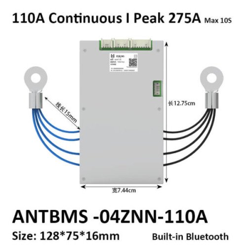 BMS 4S 110A-420A Smart 12V Lifepo4 li-ion LTO Battery Protection Board