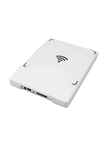 RS232 Interface ABS Desktop Contactless Reader & Writer Device with 0-3m Reading Distance for Document Management -TYPE C