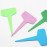 Durable Multi Colour Plastic Plant UHF RFID Label Tag