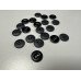 High-Temperature 20mm Waterproof UHF RFID Access Control Card Laundry Button Tag for Clothing Linen & Garment Labels