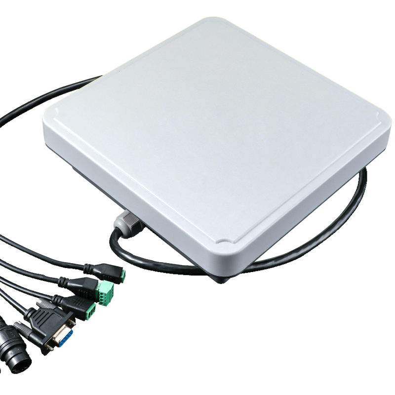 Long Range Parabolic Circular Integrated RFID Reader with Free SDK ABS Material for Access Control Systems