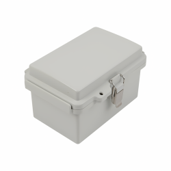 Stainless Steel Buckle Waterproof Box - TRANSPARENT LID PC