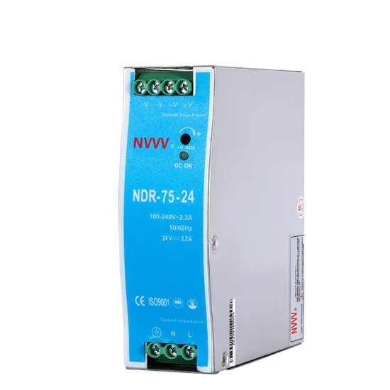NDR-75-24 Ultra-Thin 24V DC 75W DIN Rail Power Supply