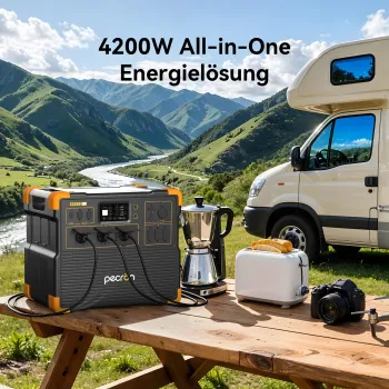 PECRON E3800LFP Portable Power Station 4200W 3840Wh