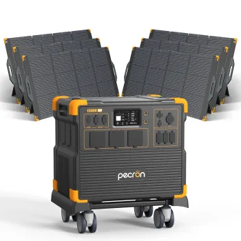 PECRON E3800LFP Portable Power Station 4200W 3840Wh