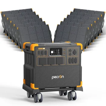 PECRON E3800LFP Portable Power Station 4200W 3840Wh