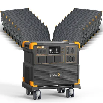 PECRON E3800LFP Portable Power Station 4200W 3840Wh