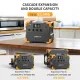 PECRON E1500LFP Portable Power Station 2200W 1536Wh