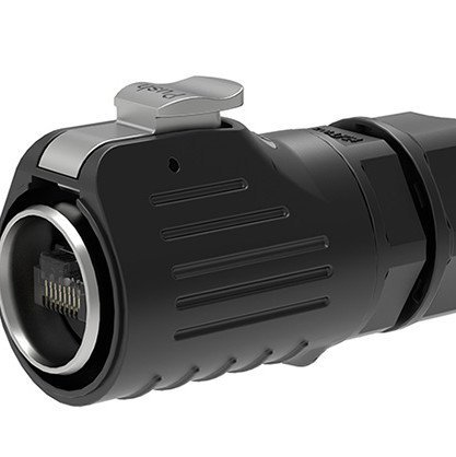 LP24-RJ45 Industrial Waterproof Circular Aviation Connector