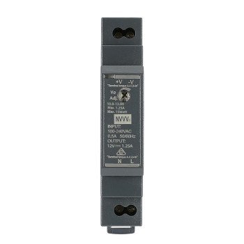 HDR-15 Series Ultra-Slim 15W DIN Rail Power Supply