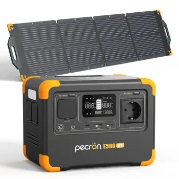 PECRON E500LFP Portable Power Station 600W 576Wh