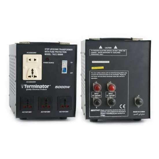 Heavy-Duty Bidirectional AC-AC Step-Up / Step-Down Voltage Converter Series (90W - 5000W)
