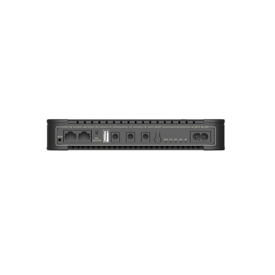 PECRON D39 76.96Wh Multi-Output Mini DC UPS with PoE