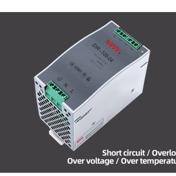 AC to DC 120W 24V DIN Rail Industrial Switching Power Supply