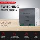 DR-240-24 Industrial DIN-Rail Switching Power Supply (24V 10A 240W)