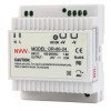DR 30W 45W 60W Din Rail Switching Power Supply Features. The output voltage regulator can be continuously adjusted from 0V to 10%. Output short circuit, Overcurrent and overvoltage protection: whole machine overheating protection. Intelligent temperature-