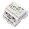 DR 30W 45W 60W Din Rail Switching Power Supply Features. The output voltage regulator can be continuously adjusted from 0V to 10%. Output short circuit, Overcurrent and overvoltage protection: whole machine overheating protection. Intelligent temperature-