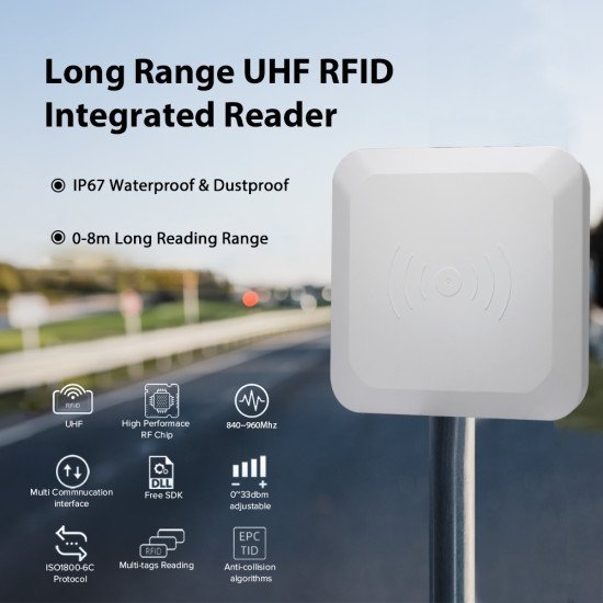 Bantu GatePulse-X20 IP67 Integrated Fixed UHF RFID Reader