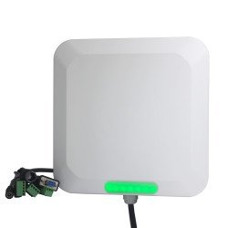 Long Range Integrated UHF RFID Reader (8dBi, 0-20m, ISO 18000-6C)