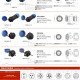 IP68 Waterproof Aviation Circular Connector Plug & Socket (2-16 Pin, 5A)