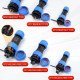 IP68 Waterproof Aviation Circular Connector Plug & Socket (2-16 Pin, 5A)