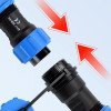 IP68 Waterproof Aviation Circular Connector Plug & Socket (2-16 Pin, 5A)