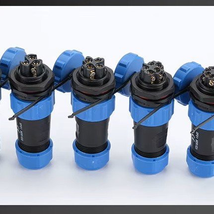 IP68 Waterproof Aviation Circular Connector Plug & Socket (2-16 Pin, 5A)