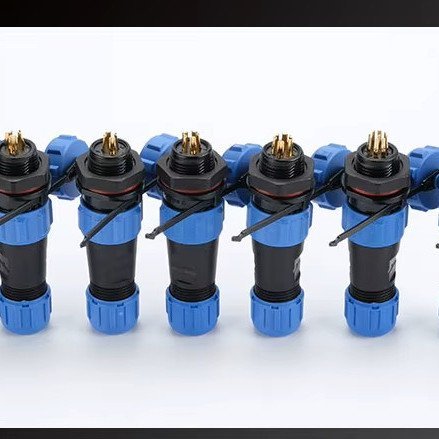 IP68 Waterproof Aviation Circular Connector Plug & Socket (2-16 Pin, 5A)