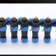 IP68 Waterproof Aviation Circular Connector Plug & Socket (2-16 Pin, 5A)