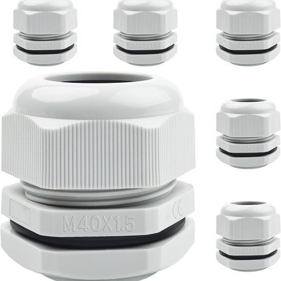 IP68 Waterproof Nylon Cable Gland M10-M63 Metric Cord Grip