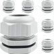 IP68 Waterproof Nylon Cable Gland M10-M63 Metric Cord Grip