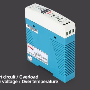 10W Slim DIN-Rail Switching Power Supply (12V/24V DC) MDR 24V 10W