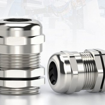 IP68 Nickel-Plated Brass PG, M, G & NPT Thread Cable Gland