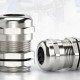 IP68 Nickel-Plated Brass PG, M, G & NPT Thread Cable Gland
