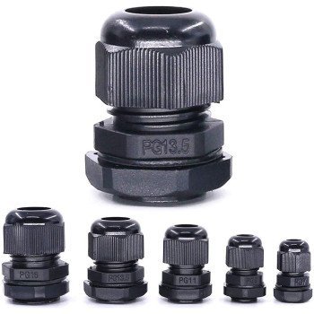 IP68 Nylon Waterproof Cable Gland PG Series (PG7 - PG42)