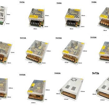 5V 10A 50W Switching Power Supply