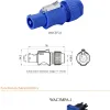 Circular Bayonet Audio Connector System (Plug and Socket)
