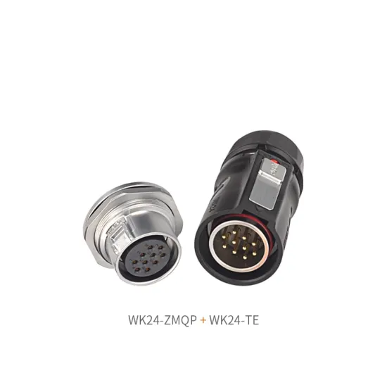 Circular Panel Mount Receptacle Connector (IP67)