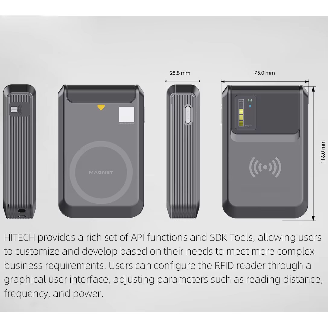 Bantu MR100 Handheld Powerbank UHF RFID Reader